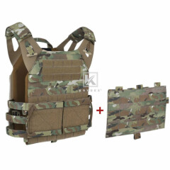 KRYDEX JPC 2.0 Jump Plate Carrier with MOLLE Panel Tactical Armor Vest Multicam