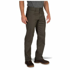 5.11 Tactical Men's Green Defender-Flex Straight Pants ~38 X 32~ 74464-828