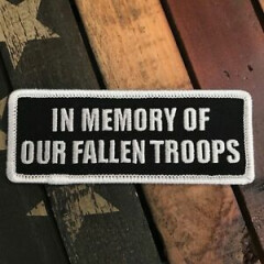 In Memory of Our Fallen Troops Patch