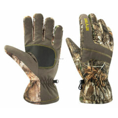 Hot Shot 0E-206C-X Men's Realtree Edge "Defender" brushed tricot glove, C40 Thin
