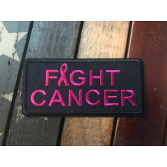 Fight Cancer Pink Ribbon Patch