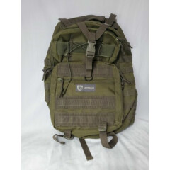 Used Drago Gear Tracker Backpack Army / Olive Green 20"x15" READ Description 