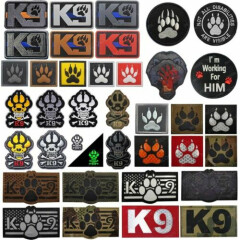 K9 Infrared IR Reflective Service Dog Rescue Embroidery Patch