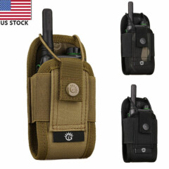 Radio Pouch Outdoor Tactical Molle Walkie Talkie Holder Bag Holster Bag Pouch US