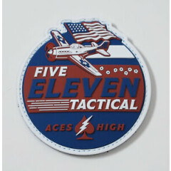 5.11 TACTICAL *** ACES HIGH FLIGHT *** 3D PVC MORALE PATCH ~ AWESOME!!