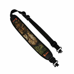 SPIKA Camo Gun Sling with SwivelsPadding Adjustable Strap for HuntingShooting