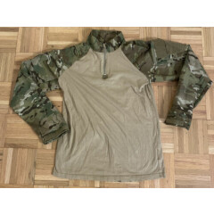 LBX Tactical Binter Defense Camo Woodland Geeen/Tan Assault Utility Shirt Small