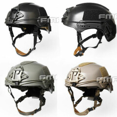 TB1268 FMA Hunting Tactical Helmet Airsoft WTF EX Ballistic Helmet BK/FG/TAN