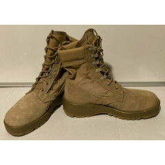 Hot Weather Army Combat Boots Size 6.5 Vibram SPM1C1-13-D-1017 Beige 6 1/2 Tan
