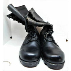 Men's RO-SEARCH Black Leather Military Boots * 7.5W * EXC CONDITION!, 1980's
