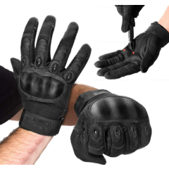 Hard Knuckle Tactical Shooting Gloves Army Combat Gloves Heavy Duty Gloves