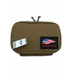 GORUCK NWT PADDED FIELD GR1 POCKET COYOTE GO RUCK