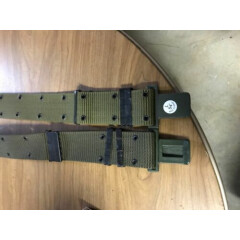 Military Style Belt for Canteen Knife Pistol Olive drab 