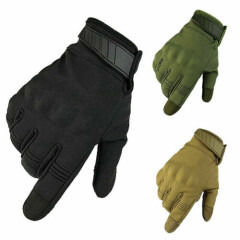 Tactical Gloves Outdoor Hunting Combat Airsoft Hard Knuckle Full Finger Military
