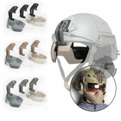 Tactical Helmet Goggles Anti-Fog Lens Fix Arm Visor Shield Fit L4 Wilcox Shroud