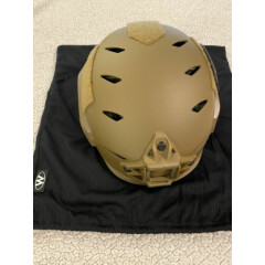 Team Wendy Exfil Carbon Bump Helmet Size XL Coyote Brown