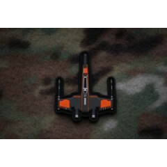 Star Wars T-70 X-Wing PVC Patch MoeGuns Rebel Alliance Poe Dameron