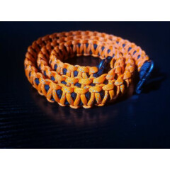 Safety Orange 550 lbs. Paracord Rifle Sling *2 Layers*