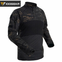IDOGEAR Tactical Combat Shirt Perspiration T-Shirt Long Sleeve Tops Hunting Gear