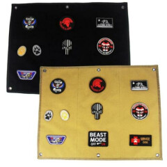 Tactical Military Patch Holder Organizer Badge Display Board Wall Hanging Panel