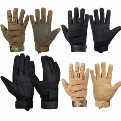 Tactical Gloves Men Non-slip Full Finger Military Army Combat Hunting Shooting