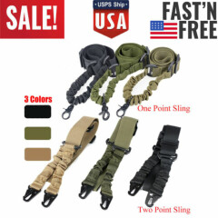 US Single One Point Two Point Tactical Rifle Gun Sling Quick Release Buckle 