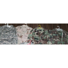 Army Combat Uniforms Five Complete Sets