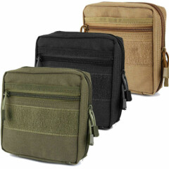 Compact Tactical Molle Pouch Utility EDC Accessories Bag Waist Pack Organizer US