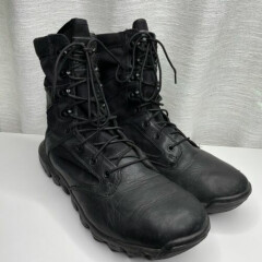 Under Armor Alegent Spine Black Tactical Boot Men's Size 13 Leather Textile