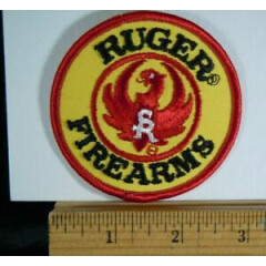  Vintage Ruger Firearms Pistol Embroidered Iron-On PATCH 3"