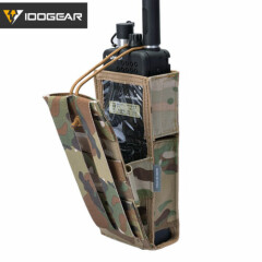 IDOGEAR Tactical Radio Pouch For PRC148/152 Walkie Talkie Holder MBITR MOLLE