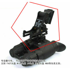 Tactical FAST Helmet Metal Mount For pulsar EDGE GS1X20 NVG Night Vision Goggles