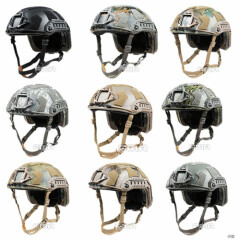 FMA Tactical Airsoft Paintball SF Super High Cut Helmet Protective M/L L/XL