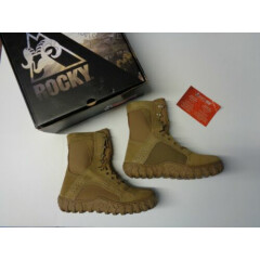 NEW Rocky S2V Steel Toe Tactical Military Boots Coyote Brown Size 9 M 6104