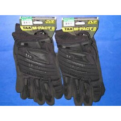 MECHANIX WEAR TWO PAIR TAA-M-PACT 2 COMPLIANT GLOVES X-LARGE MP2-F55-011