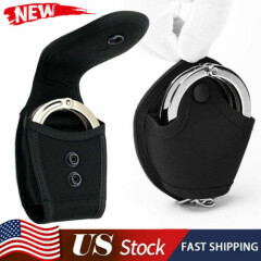 Tactical Handcuffs Case Police Holster Molle Pouch Nylon Holder Handcuff Holster