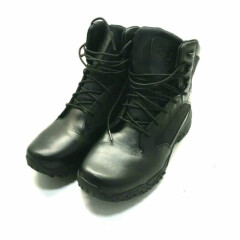 Under Armour Tactical Boot, Men's Stellar Black Heavy Letter Boots, Size 10.5