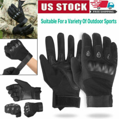 Army Military Tactical Gloves Combat Hunting Shooting Hard Knuckle Full Finger