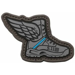 5.11 TACTICAL WINGED BLUE BOOTS PATCH
