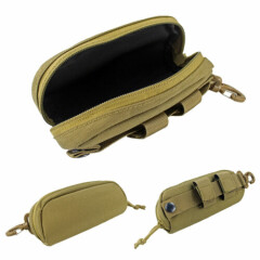 MOLLE Glasses Shockproof Protective Box Sunglasses Pouch Eyewear Carry Case