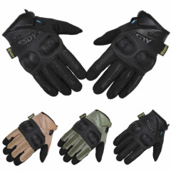 Tactical Hard Knuckle Full Finger Gloves Army Military Hunting Shooting Mittens