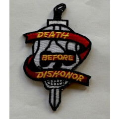Death Before Dishonor Military Patch