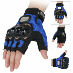 Outdoor Sports Gloves Half-finger Hard Knuckle Riding Tactical Motorcycle Gloves