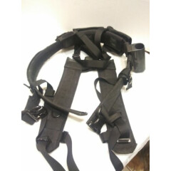 HOLSTER BLACK HAWK LOAD SUSPENDERS, ADJUSTABLE BELT, AND CARRYING POUCHES