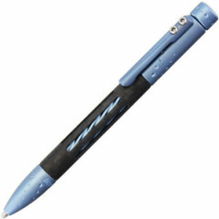 New Lion Steel Nyala Pen Carbon Fiber Blue LSTNYFCBLM Nyala Twist Pen. 4.5" over