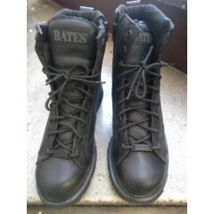 BATES lace to toe model E44116 medium width side zip boot sz10. Worn twice