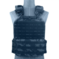 Laser Cut XL-3XL Molle Plate Carrier Midnight Camo fit 10x12 or 11x14 body armor