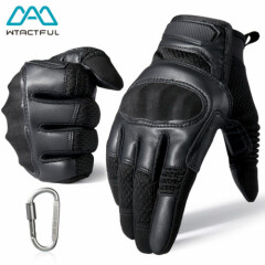 Touch Screen Tactical Full Finger Gloves Motorcycle Airsoft Shooting Hunting Men