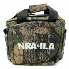 NRA ILA Camo Green Tactical Gear Range Bag Hunting Cooler w/ Shoulder Strap NEW