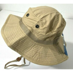 NEW MIL-SPEC G.I. STYLE HOT WEATHER BOONIE HAT MIL-H-44105-20-6451 SAND 7 3/4